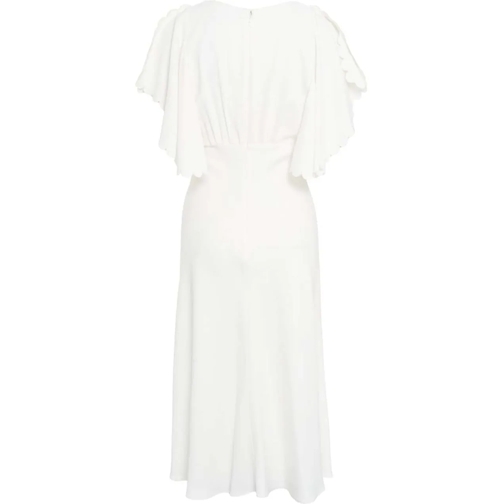 Elisabetta Franchi Robes midi Retro dress weiß (Image 2)