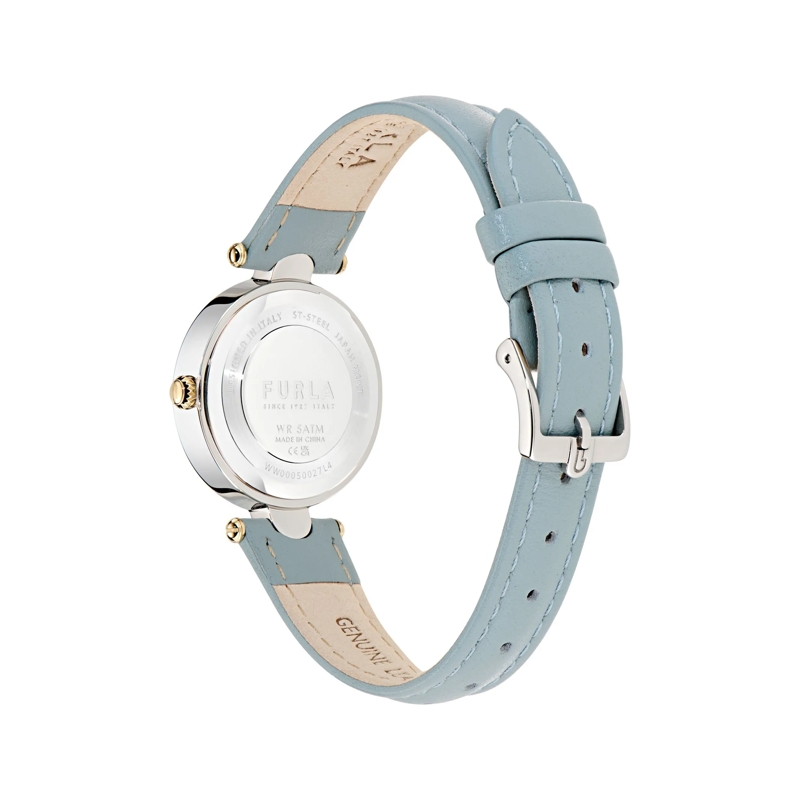 Furla Quarzuhr Quarz-Analoguhr Furla Arch-Bar blau(Image 3)