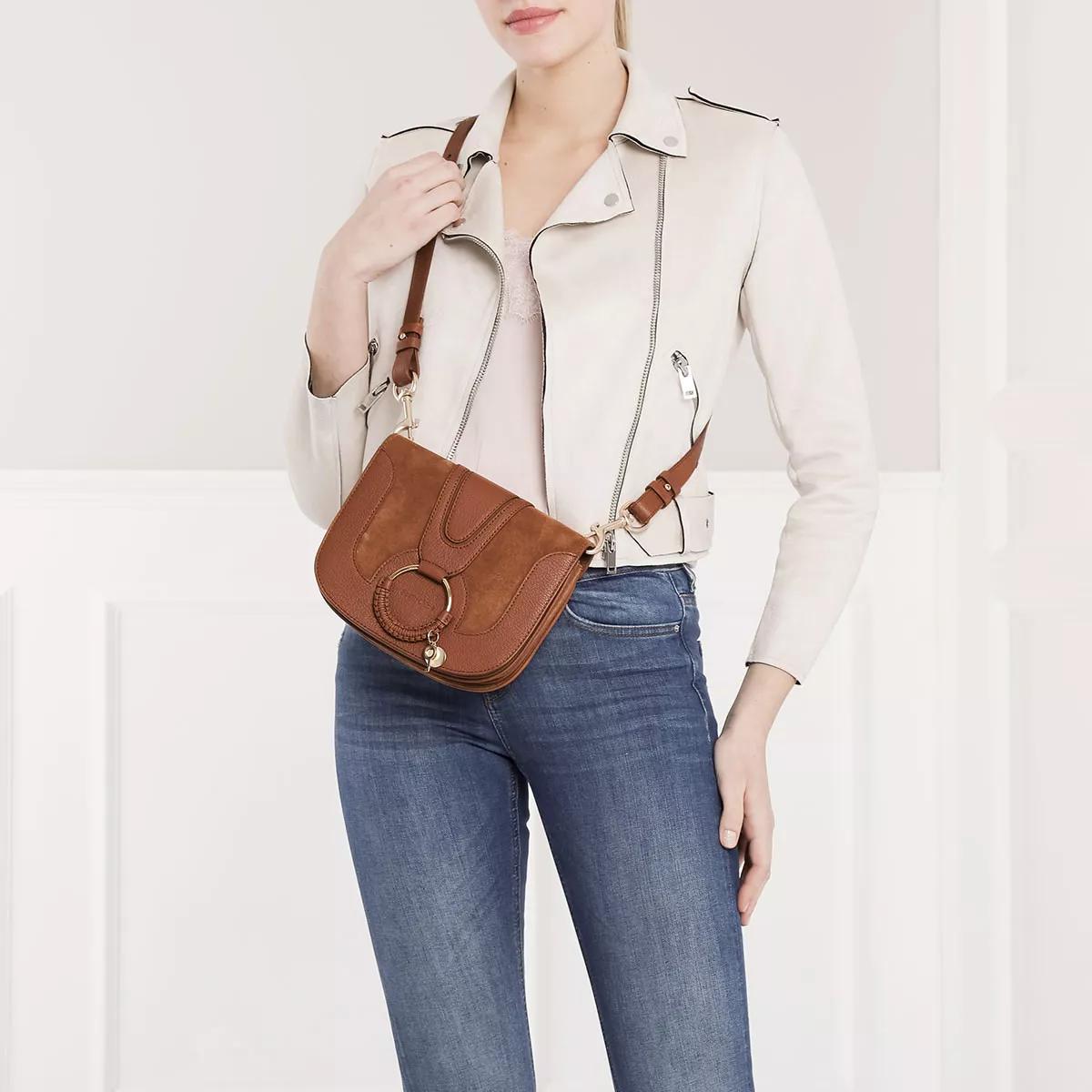 See By Chloe Hana Shoulder Bag Goat Leather Caramel Crossbody Bag