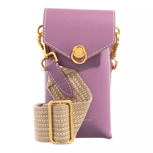 Gianni Chiarini Corallo Argyle Purple Phone Bag
