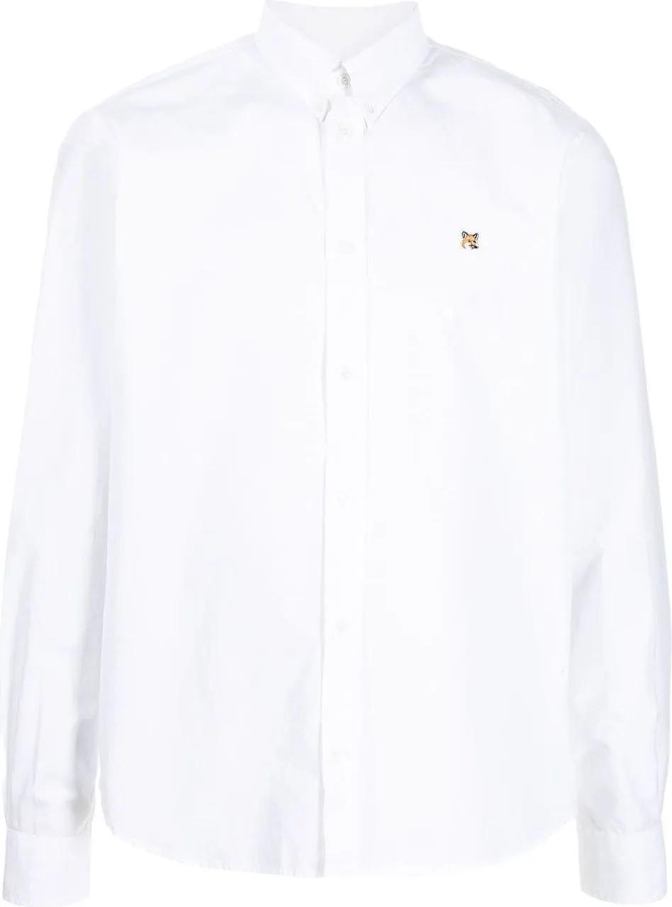 Maison Kitsune - MAISON KITSUNE%27 Shirts White White - Größe 42 - weiß