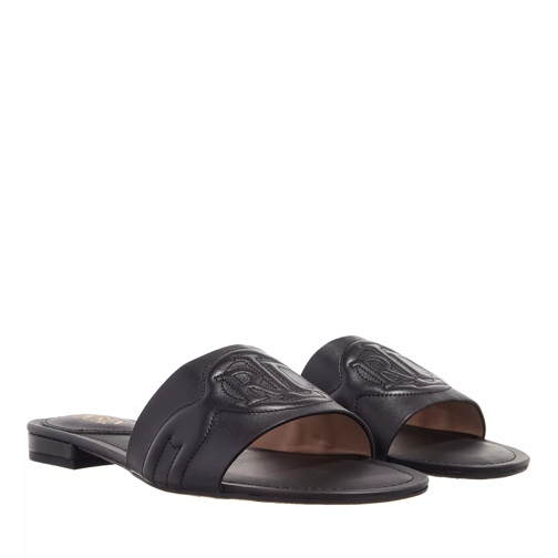 Lauren Ralph Lauren Alegra Iii Sandals Slide Black Slip-in skor