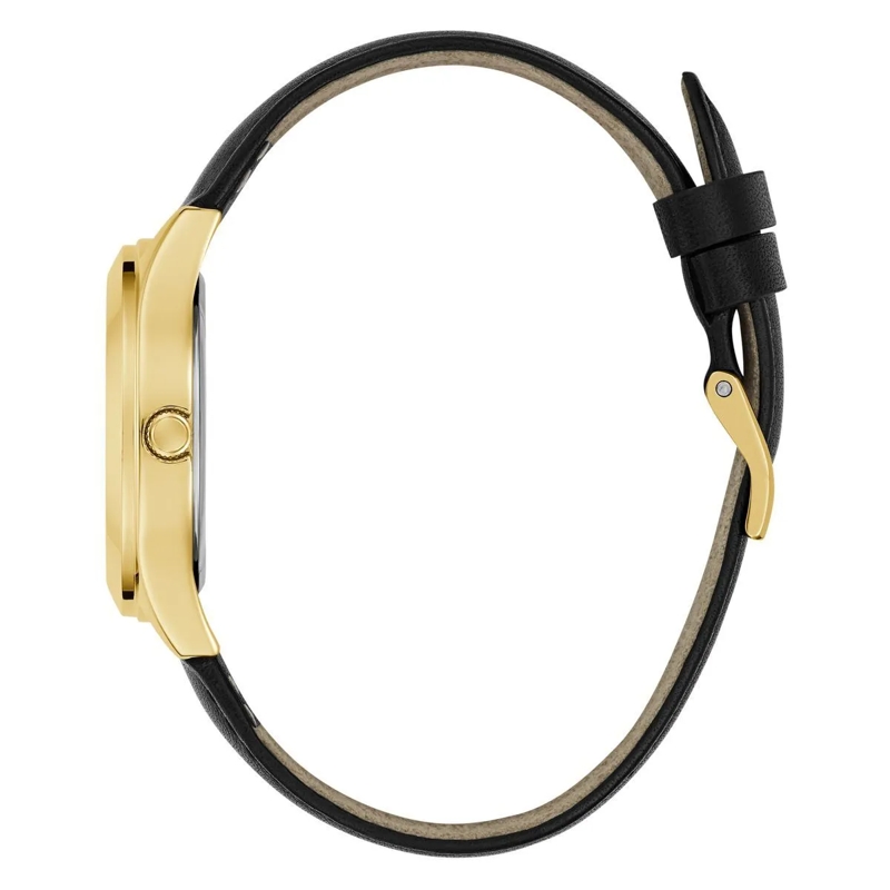 Guess Quarzuhr Quarz-Analoguhr Tri Plaque schwarz(Image 2)