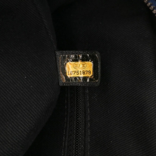 Chanel Sac à bandoulière 2012 Jumbo Quilted Caviar Easy Flap blau (Image 10)