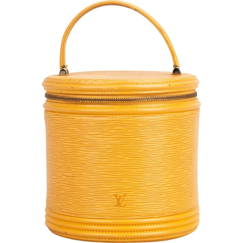 Louis Vuitton Tote Louis Vuitton Yellow Epi Leather Cannes Vanity Han gelb