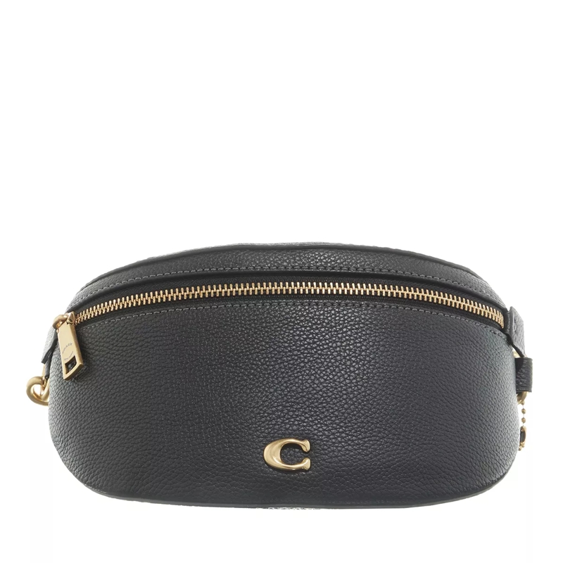 Coach Heuptas Polished Pebble Bethany Belt Bag Black
