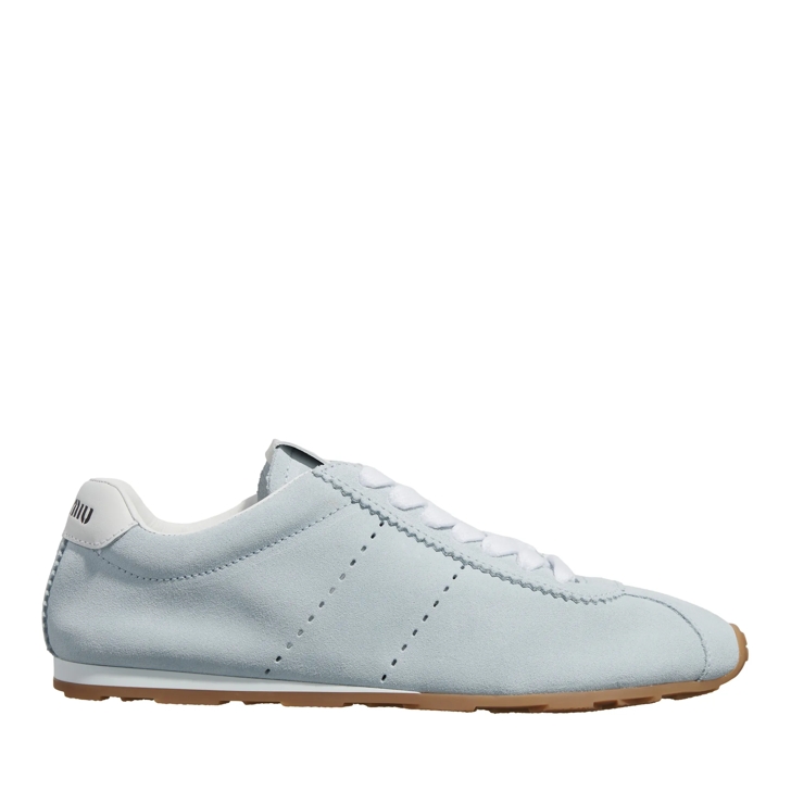 Miu Miu Logo Printed Lace Up Sneakers | Low-Top Sneaker