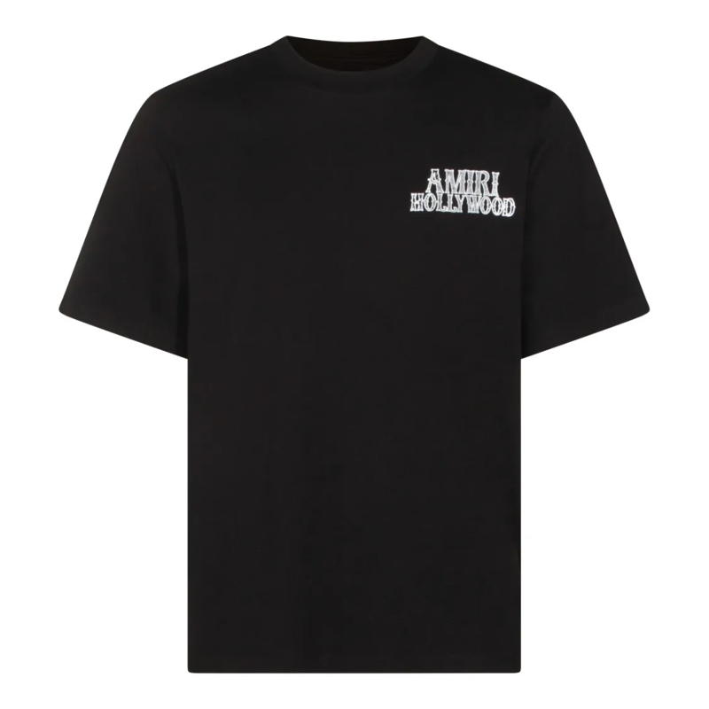 Amiri T-shirt Black Cotton T-Shirt Black