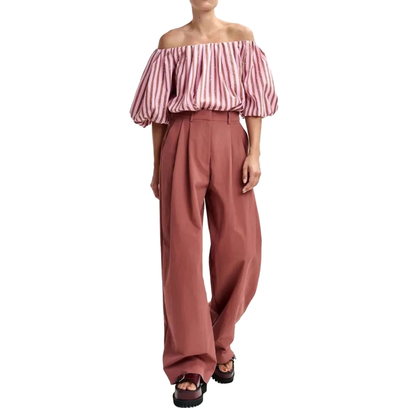 Essentiel Antwerp T-Shirt Essentiel Antwerp Jayjay Tops Roze Jayjay rose(Image 4)