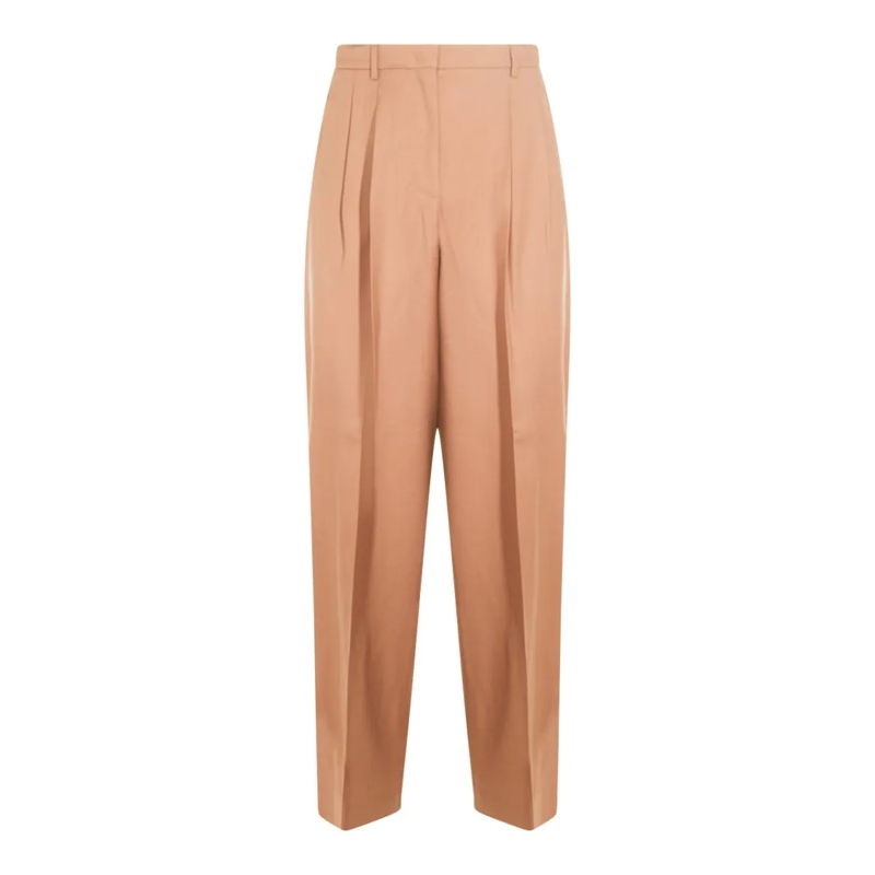Incotex  Tailored Wool Pants Brown