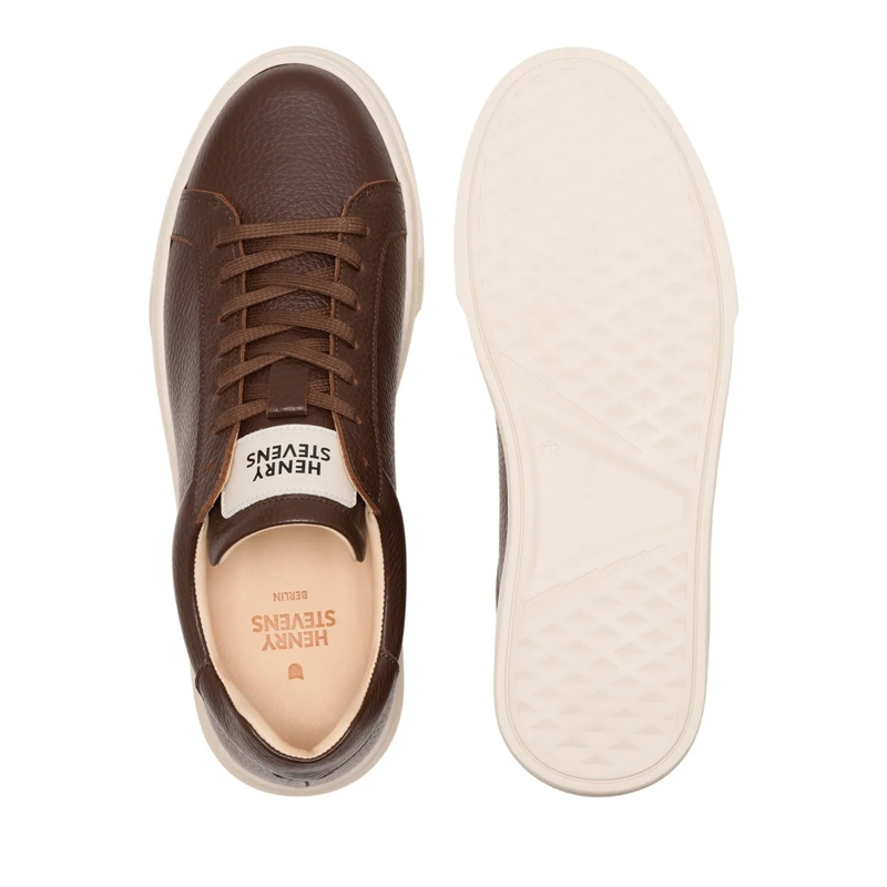 Henry Stevens Low-Top-Sneaker Sneaker Travis S1 dunkel-braun(Image 4)