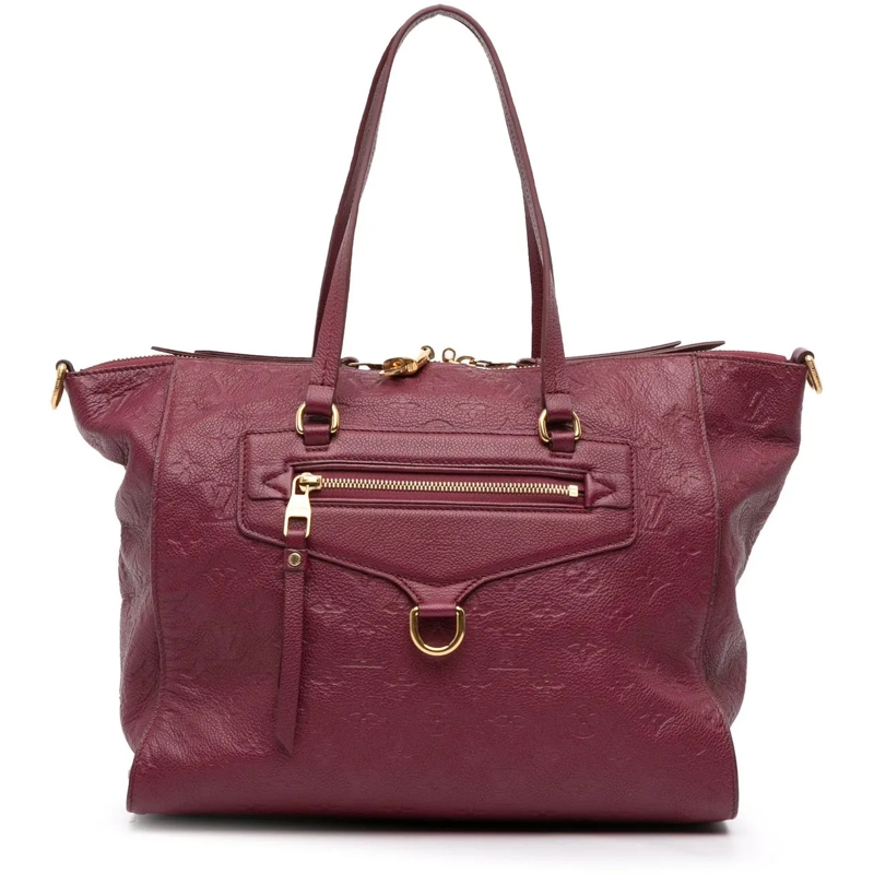 Louis Vuitton Schultertasche Monogram Empreinte Lumineuse PM rot