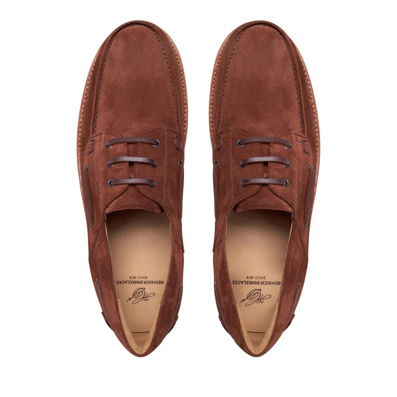 Heinrich Dinkelacker Bootsschuhe Bootsschuh Miami Plain V mittel-braun(Image 4)