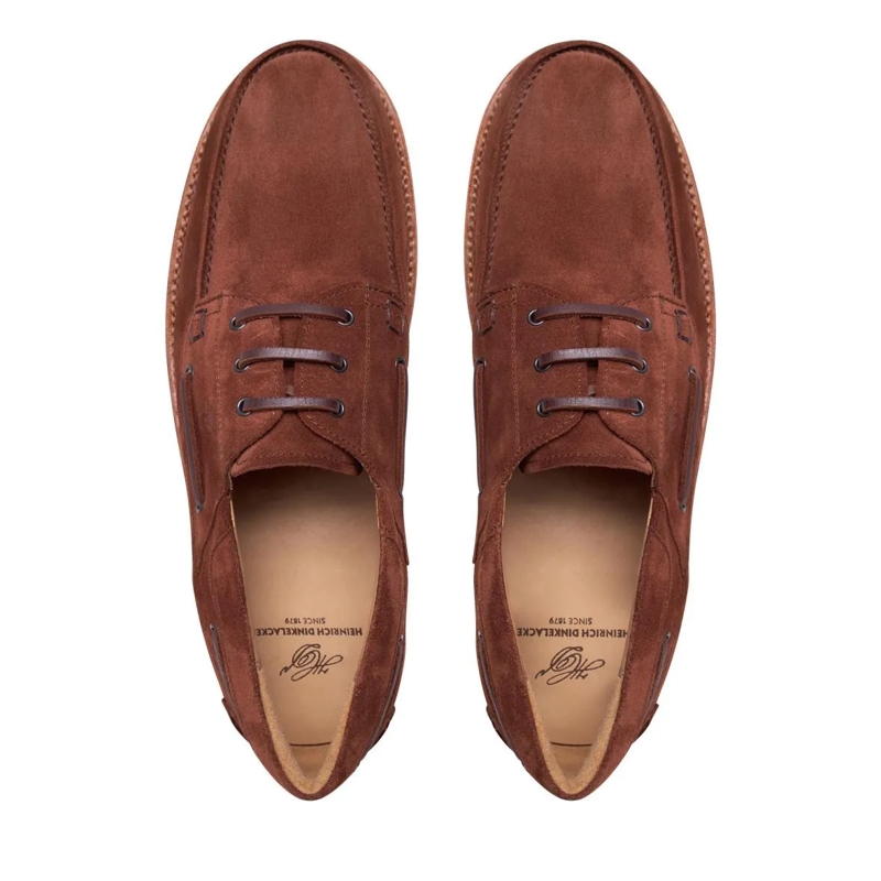 Heinrich Dinkelacker Bootsschuhe Bootsschuh Miami Plain V mittel-braun(Image 4)