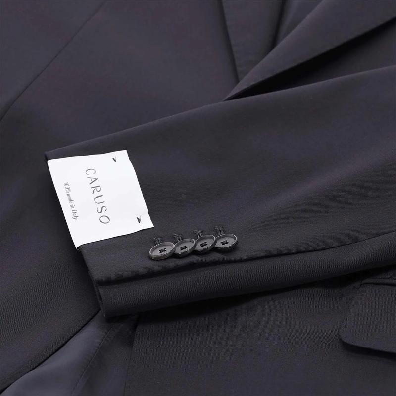 Emanuela Caruso Anzugkombination Zweiteiliger Anzug Aida aus Wolle blau(Image 4)