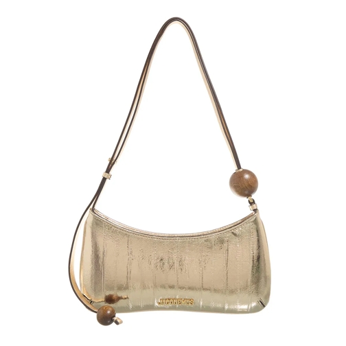 Jacquemus Pochette Le Bisou Perle Gold