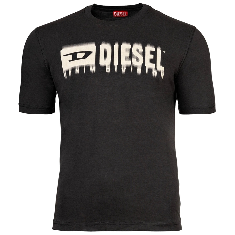 Diesel Hemd T-ADJUST-Q7 T-SHIRT 1er Pack grau