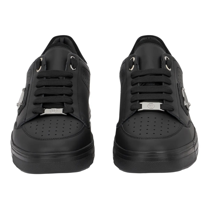Philipp Plein Low-Top-Sneaker Lo-Top Turnschuhe schwarz(Image 2)