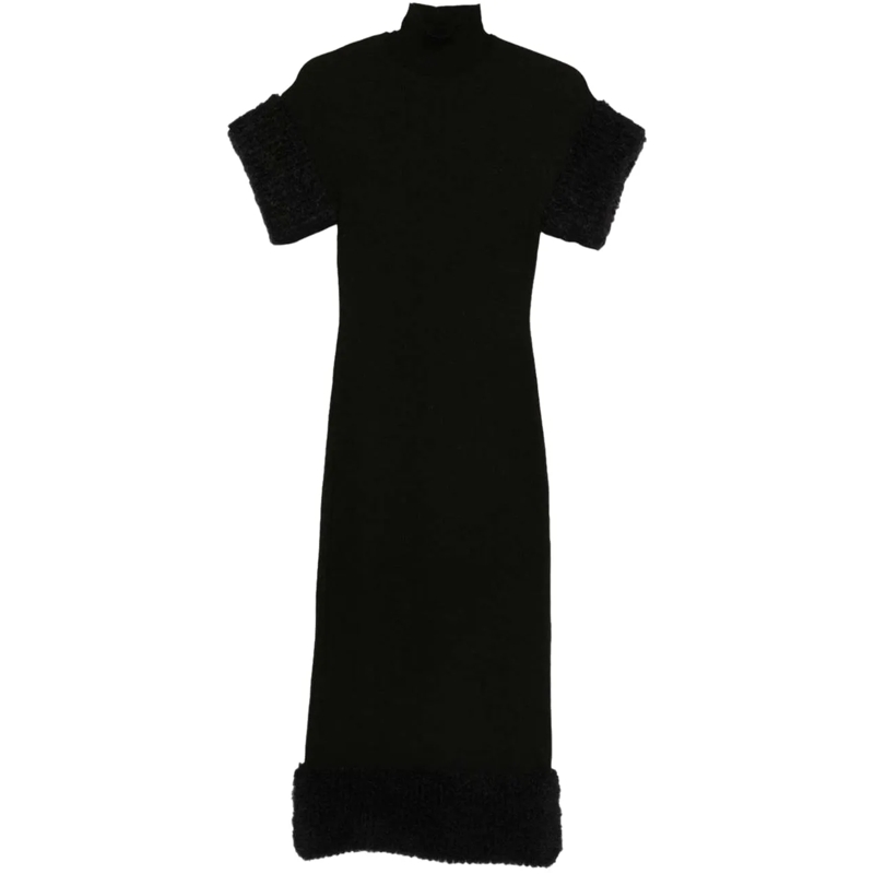 Moschino Robe midi Dresses Black schwarz