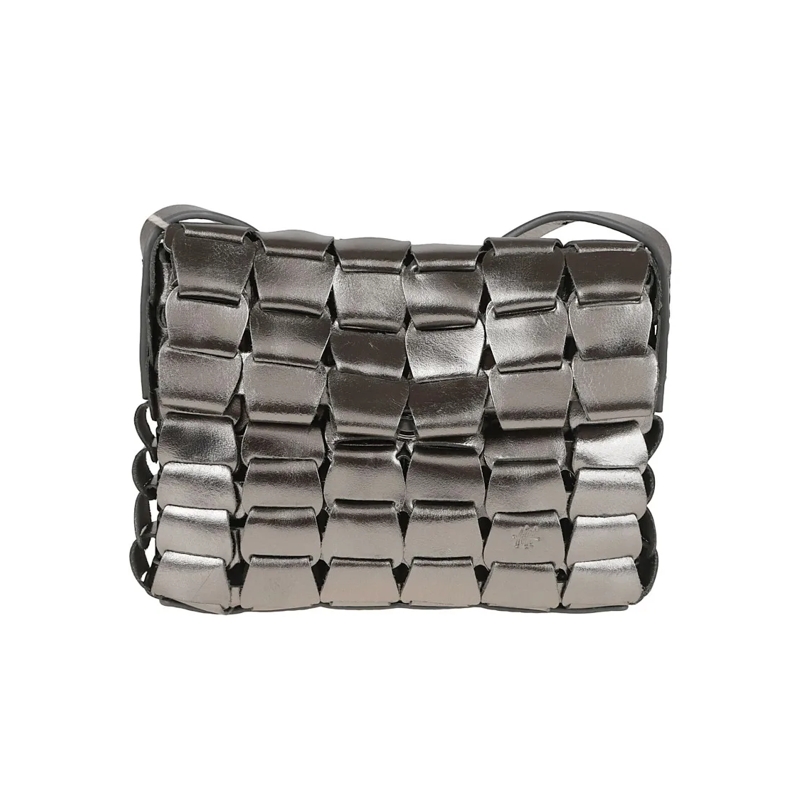 DRAGON DIFFUSION Clutch Buffalo Calfskin Clutch Bag Grey