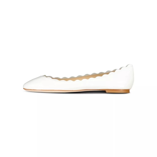 Fabio Rusconi Ballerinas Cloe aus Leder 48104515993946 Weiß Ballerina