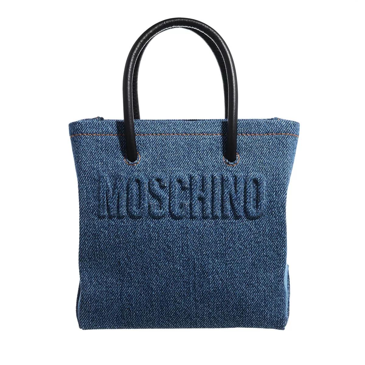 Moschino Crossbody Bags - Shopping Bag-Denim - Gr. unisize - in Blau - für Damen