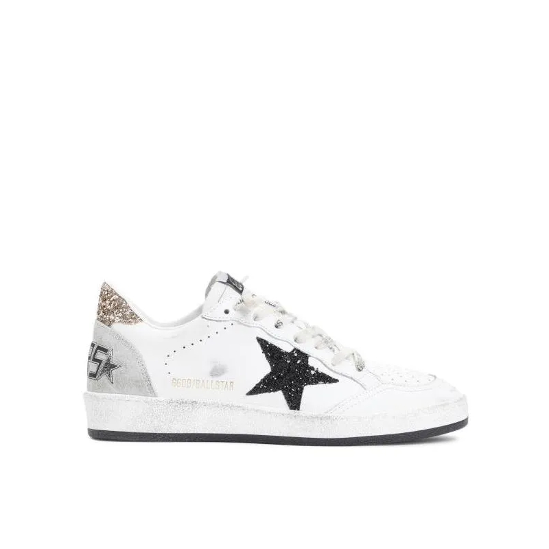 Golden Goose Low-Top-Sneaker Ballstar Sneakers White