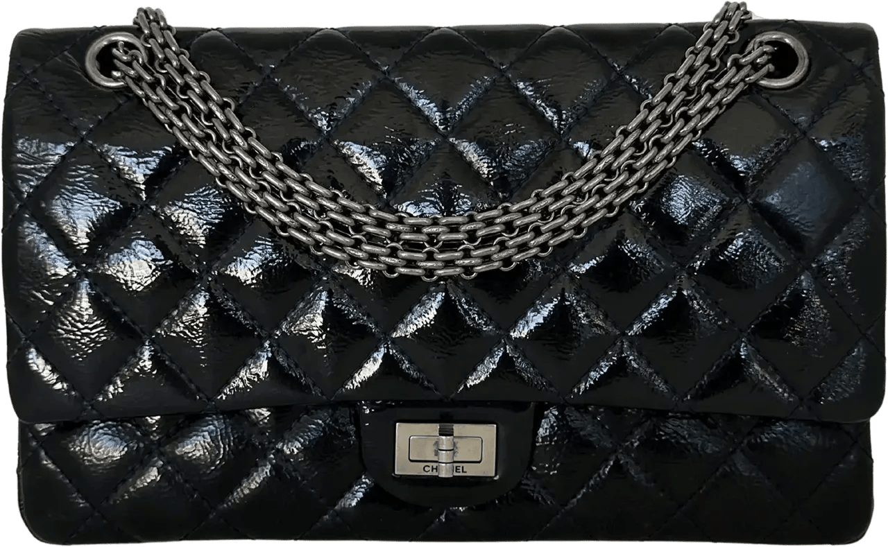 Chanel Crossbody Bags - Chanel 2.55 Reissue 226 Medium Double Flap Bag Met - Gr. unisize - in Weiß - für Damen