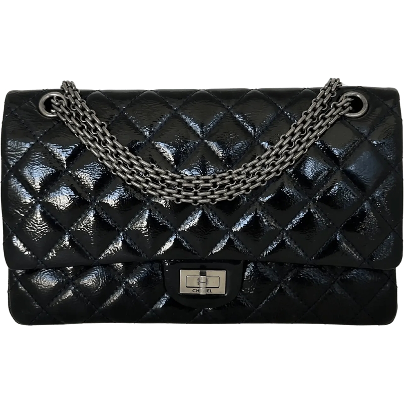 Chanel Fourre-tout Chanel 2.55 Reissue 226 Medium Double Flap Bag Met weiß