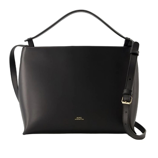 A.P.C. Crossbody Bag Ashley Crossbody - Cotton - Black Black