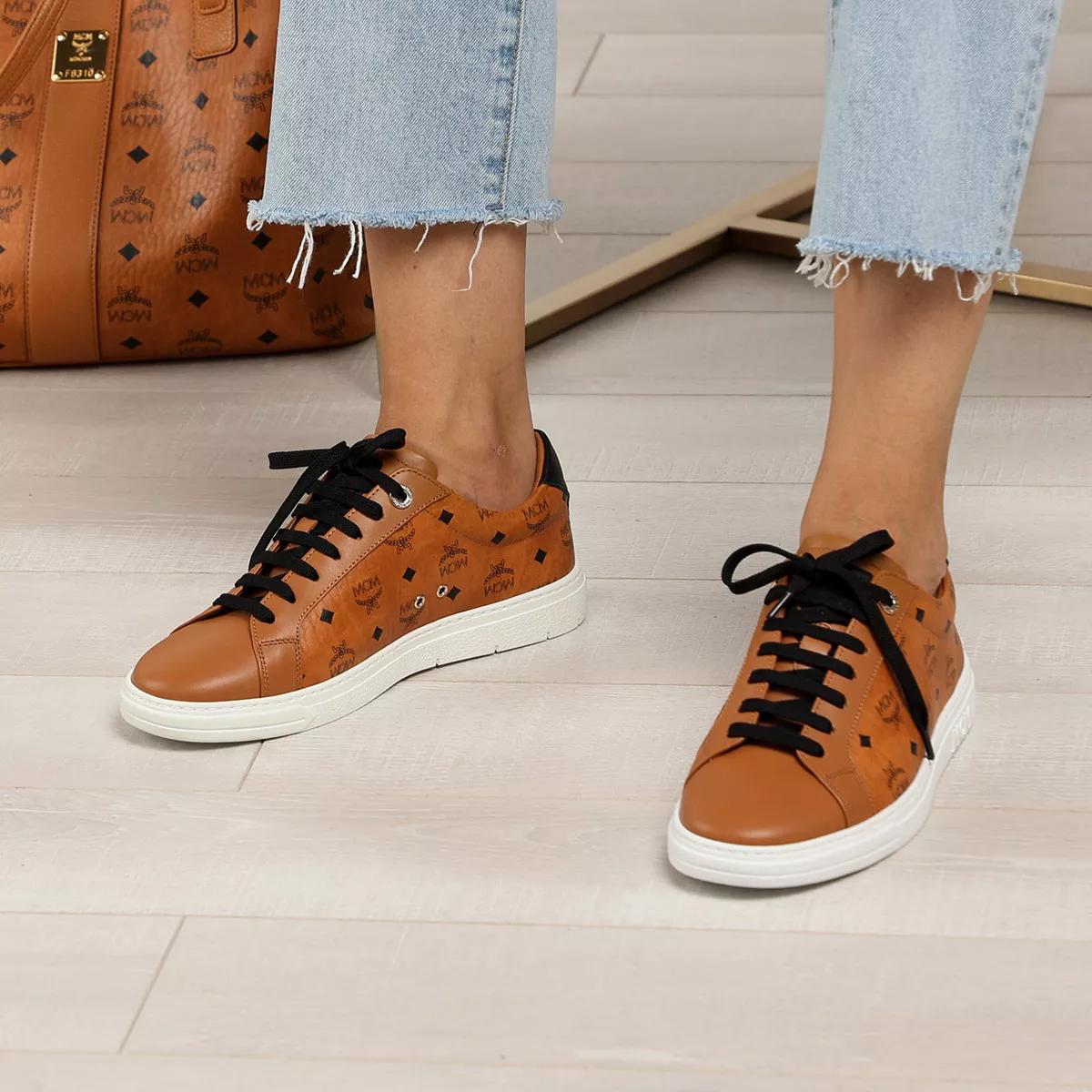 Mcm hot sale visetos sneakers