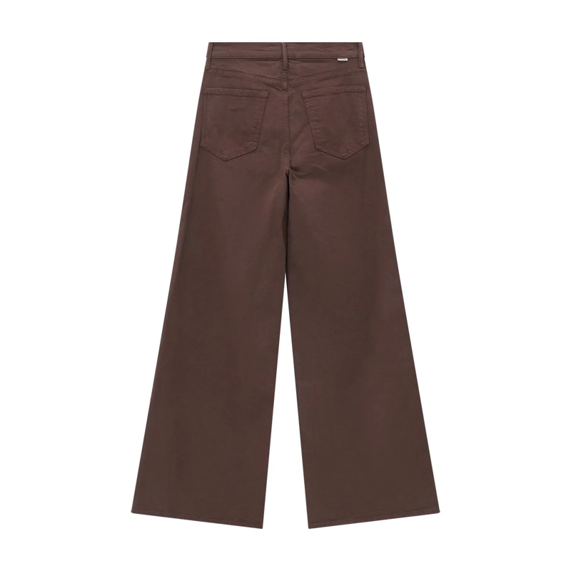 Mother Wide Leg Jeans Jeans The Undercover Sneak braun(Image 2)