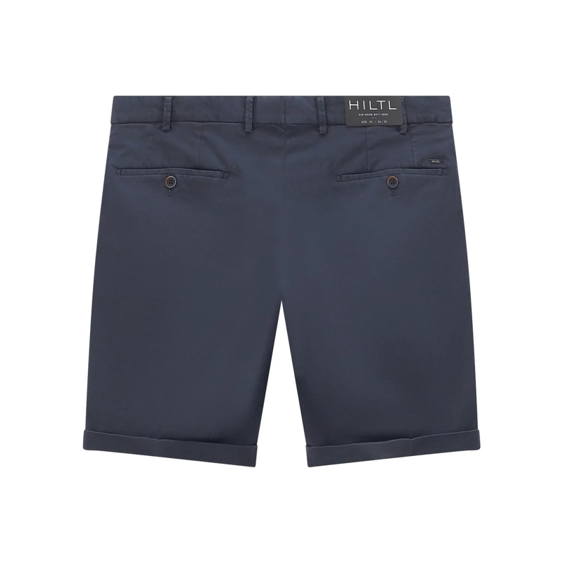 Hiltl Pantalons décontractés Regular-Fit Shorts Primino blau(Image 2)
