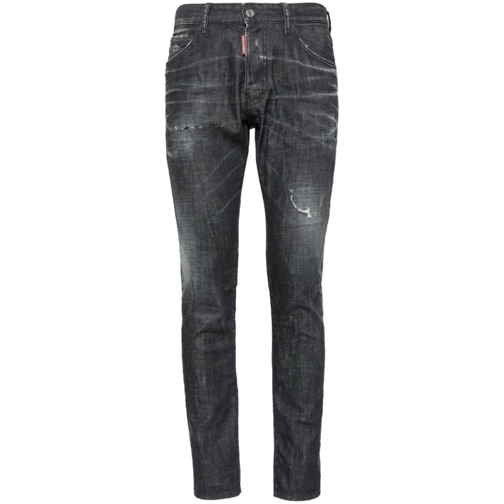 Dsquared2 Jeans Black Cotton Denim Black