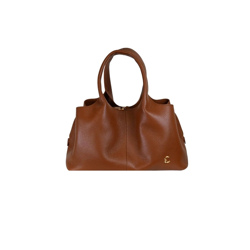 Coccinelle Satchel Coccinelle Top Handle Bag Cognac Cognac