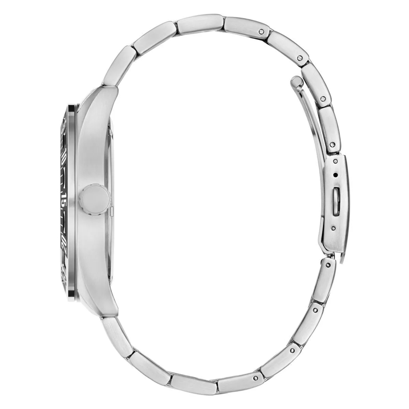 Guess Quarzuhr Quarz-Analoguhr Letterman silber(Image 5)