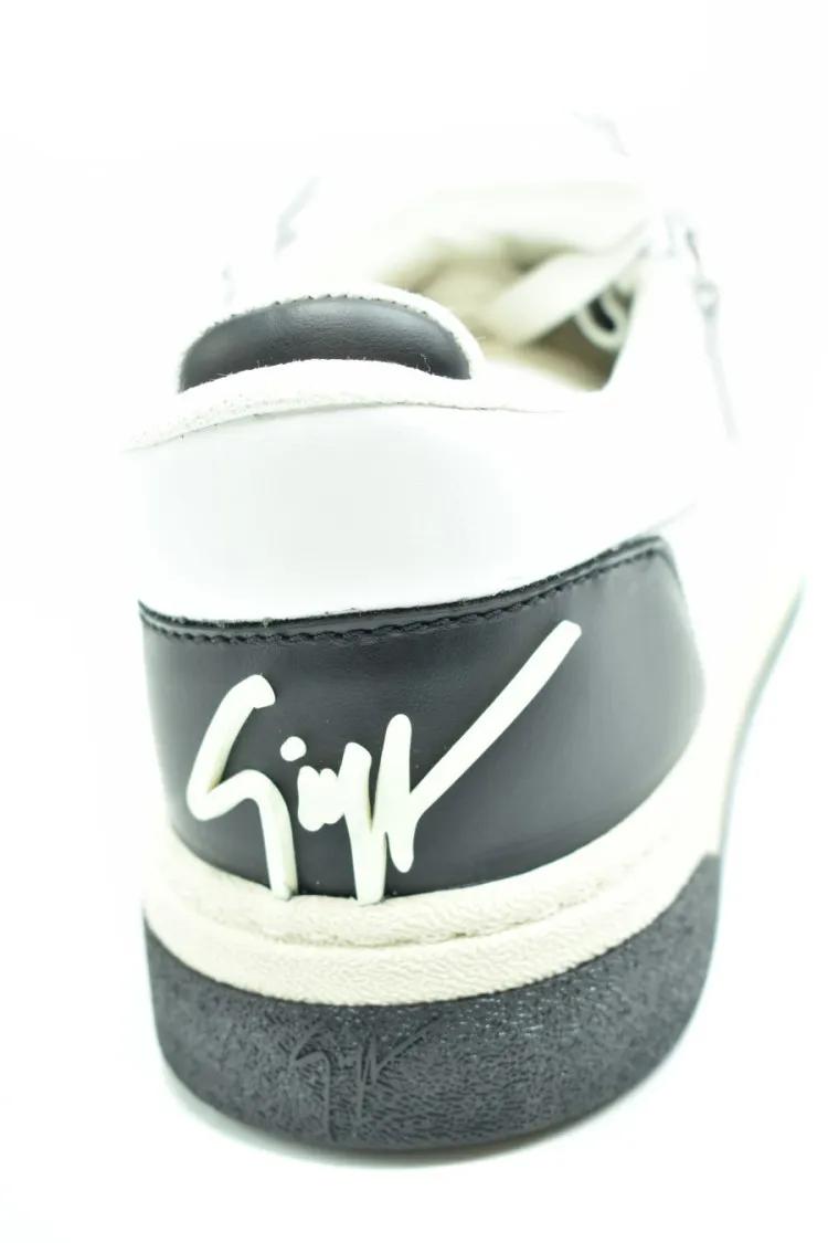 Thumbnail - Giuseppe Zanotti Low-Top Sneaker - White Leather Sneakers - Gr. 40 (EU) - in Weiß - für Damen