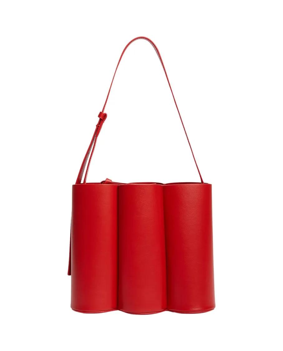 Colville Shopper - Jelly Leather Shoulder Bag - Gr. unisize - in Rot - für Damen