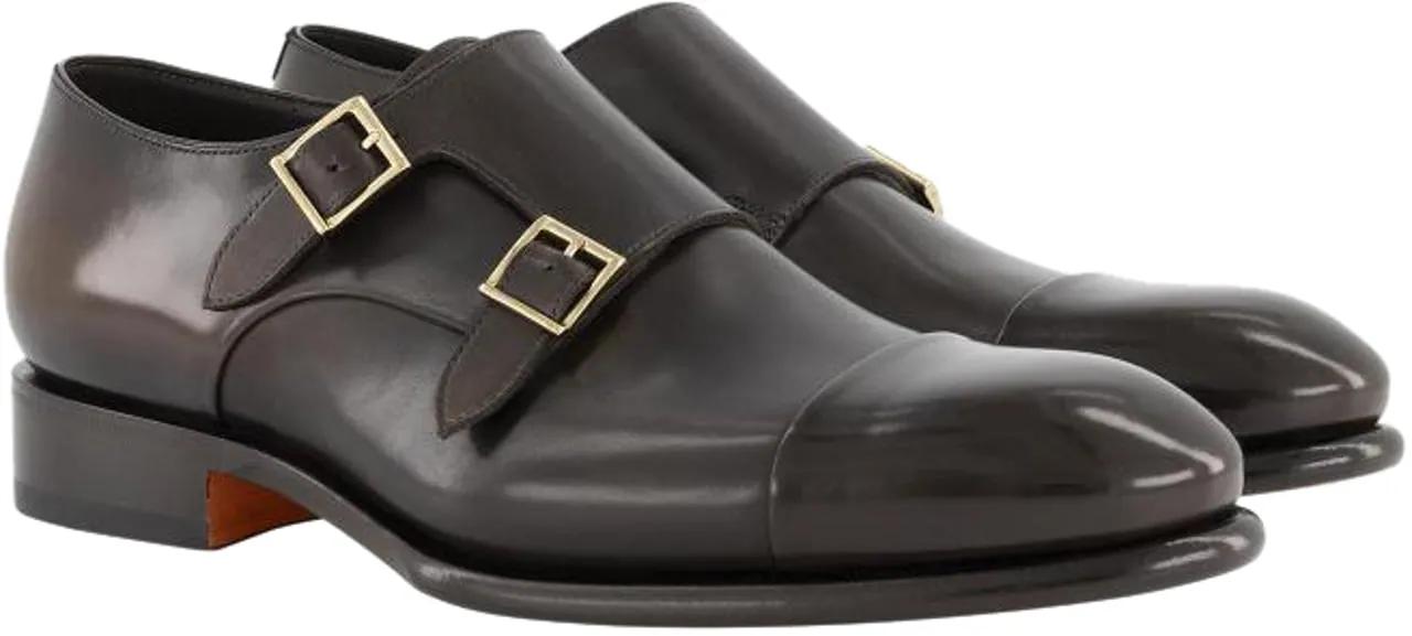 Thumbnail - Double Buckle Goodyear - Gr. UK_10 - in Braun