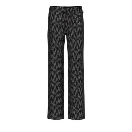 Marc Cain Pantalons Hose WASHINGTON black and white