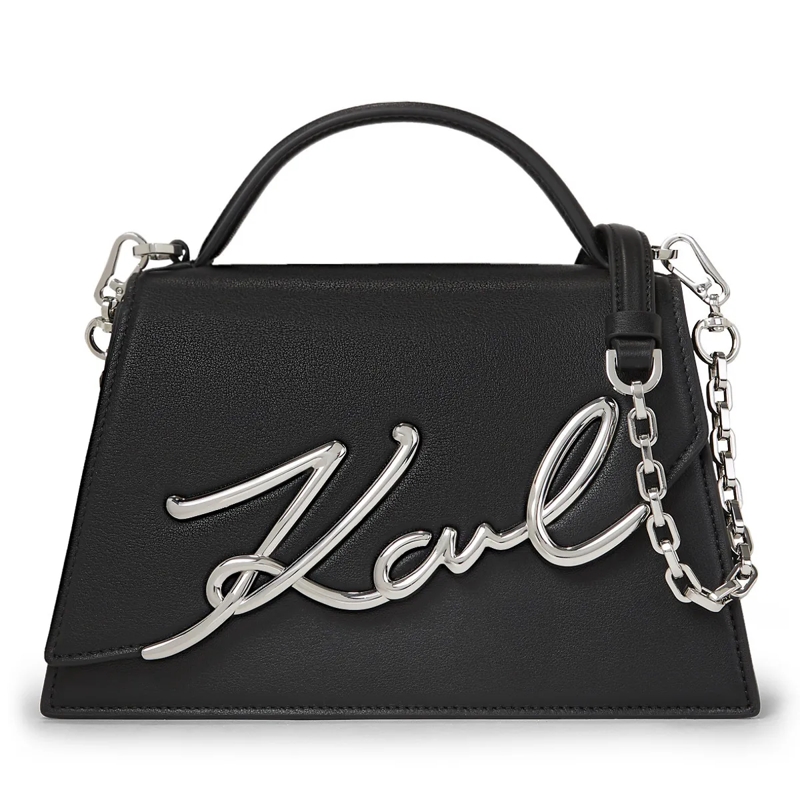Karl Lagerfeld Crossbody Bag K/SIGNATURE MITTELGROSSE UMHÄNGETASCHE Umhängetasc schwarz