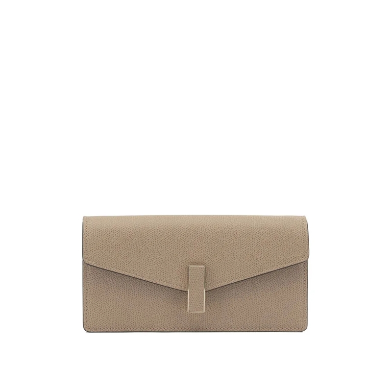 Valextra Clutch Clutch "Iside" With Chain Green