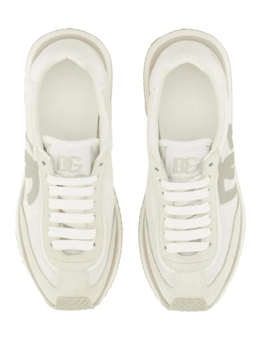Thumbnail - Dolce&Gabbana Low-Top Sneaker - "Dg Cushion" Sneaker - Gr. 38 (EU) - in Weiß - für Damen