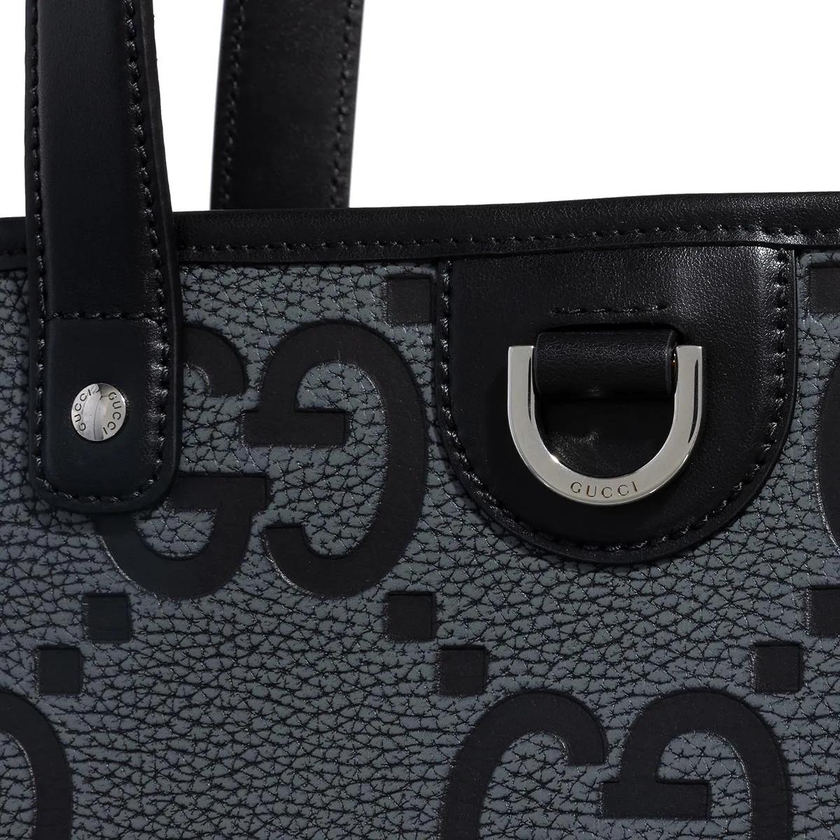 Gucci Shoppers Jumbo GG Medium in zwart