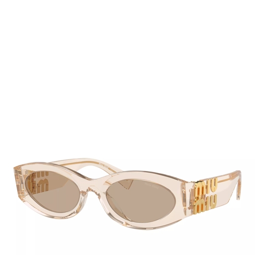 Miu Miu 0MU 11WS 54 11T40F Sand Transparent Sunglasses