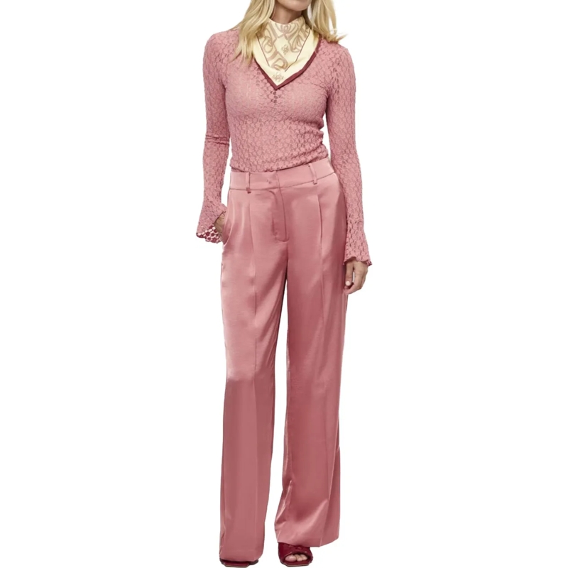 DANTE6 Hose Dante 6 Jules Satin Smart Pants Pantalons Koraal 2 mehrfarbig(Image 2)
