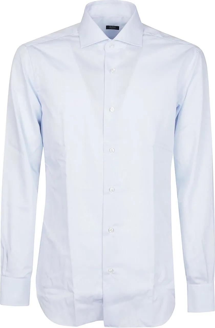 Thumbnail - Barba Napoli - Neck Shirt Blue - Größe 44 - blue
