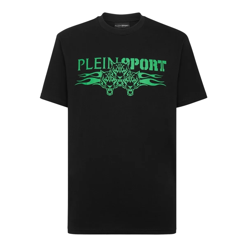 Plein Sport T-Shirt T-Shirt Tiger schwarz