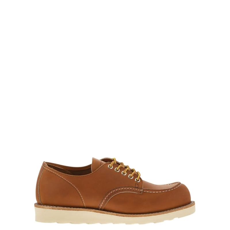 REDWING Veterschoenen Shop Moc - Leather Lace-Up Shoe Brown