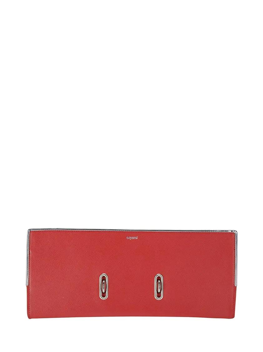 Coperni Clutches - Stylish Metallic Handbag - Gr. unisize - in Rot - für Damen